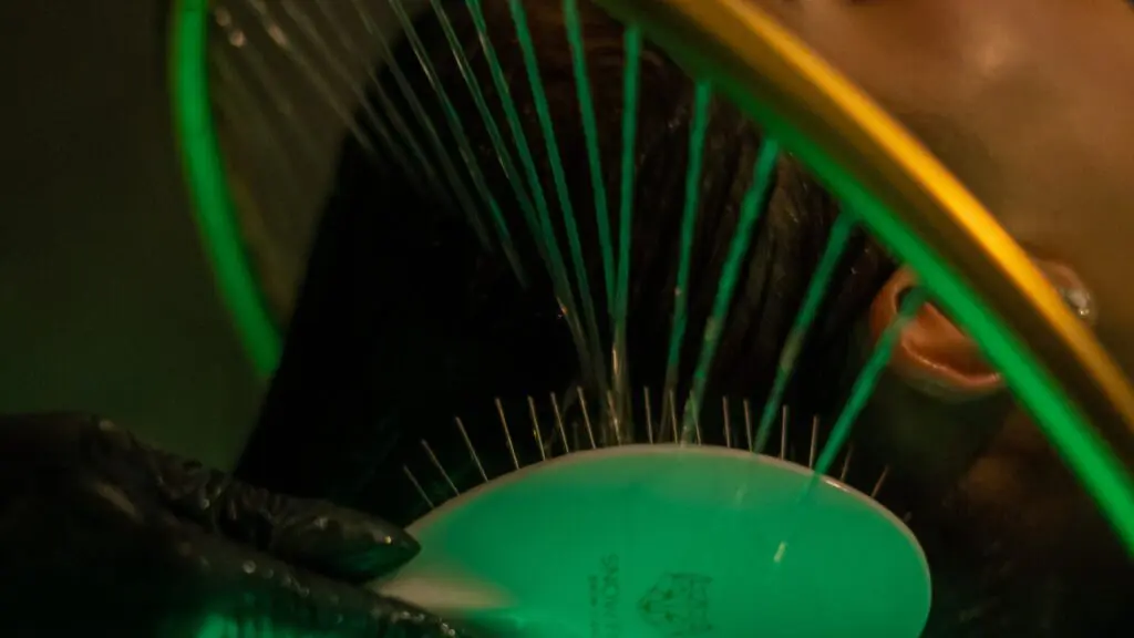 Scalp treatment at the Sage Headspa